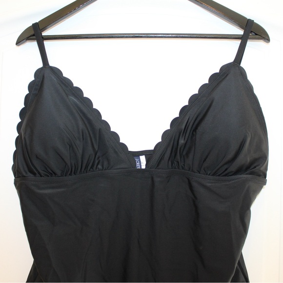 J. Crew scalloped one-piece swimsuit (women’s 2X) (NWT) - Picture 7 of 15